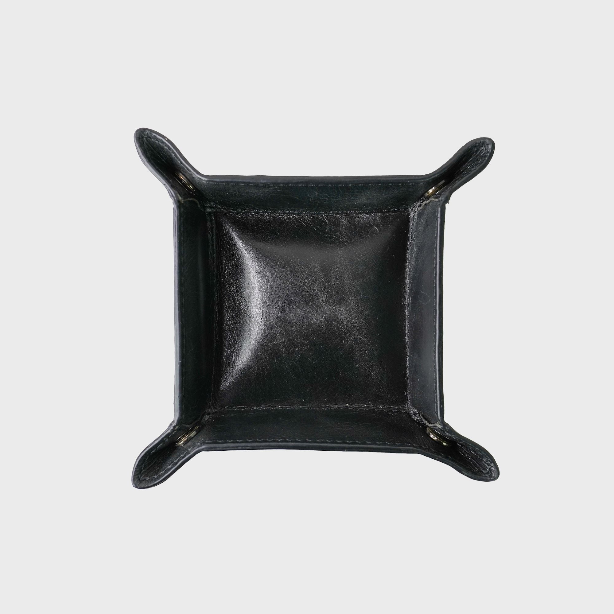 Desk Tidy/Coin Tray/Jewellery Holder - Black