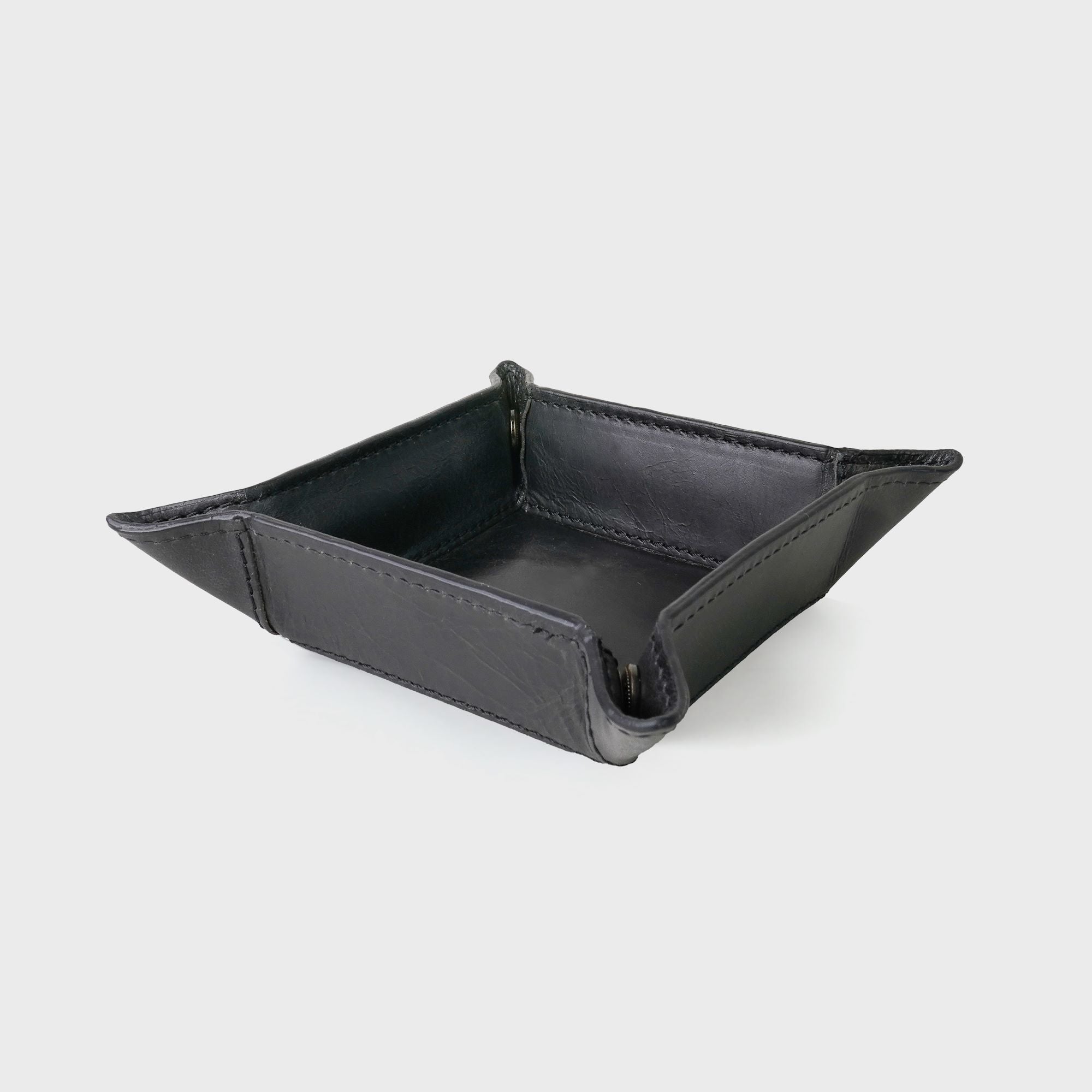 Desk Tidy/Coin Tray/Jewellery Holder - Black
