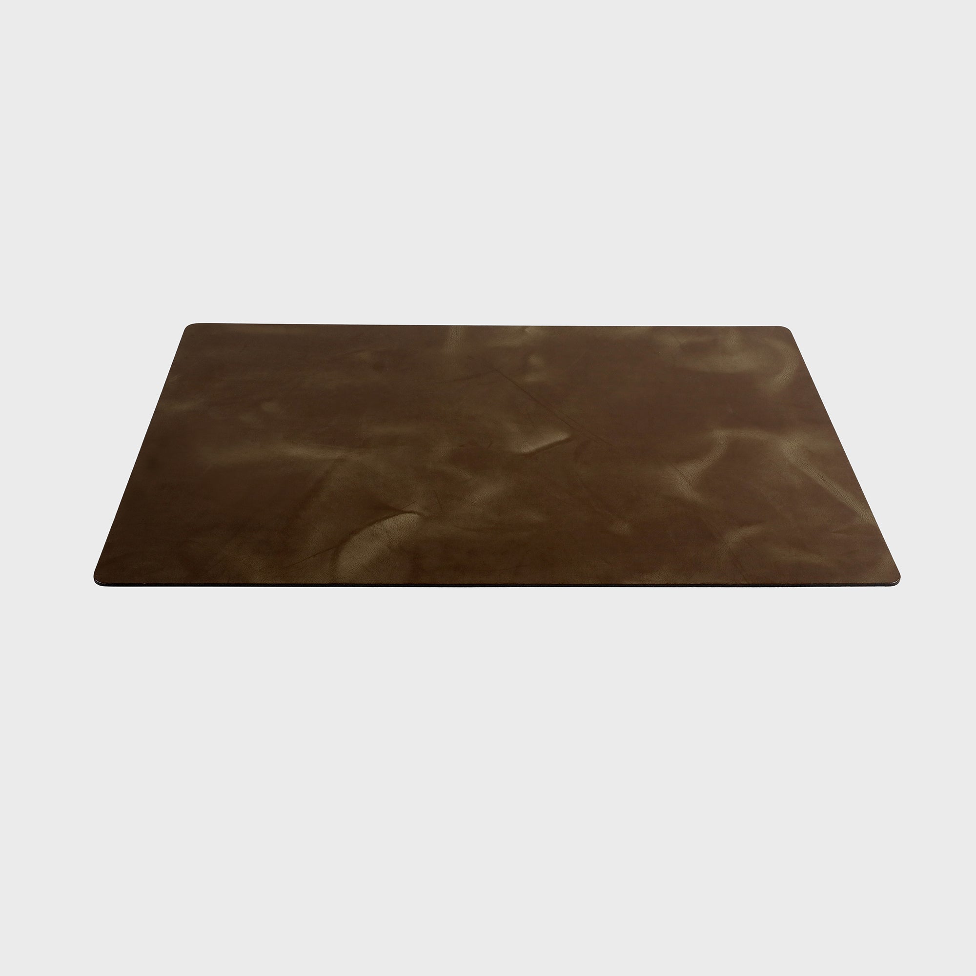 Leather Desk Mat - Brown