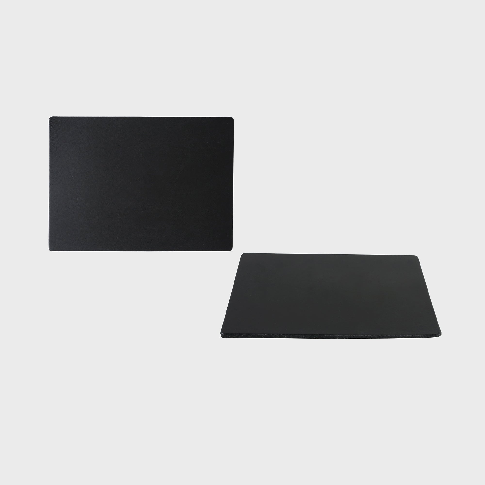 Recycled Leather Mini Mouse Mat - Black