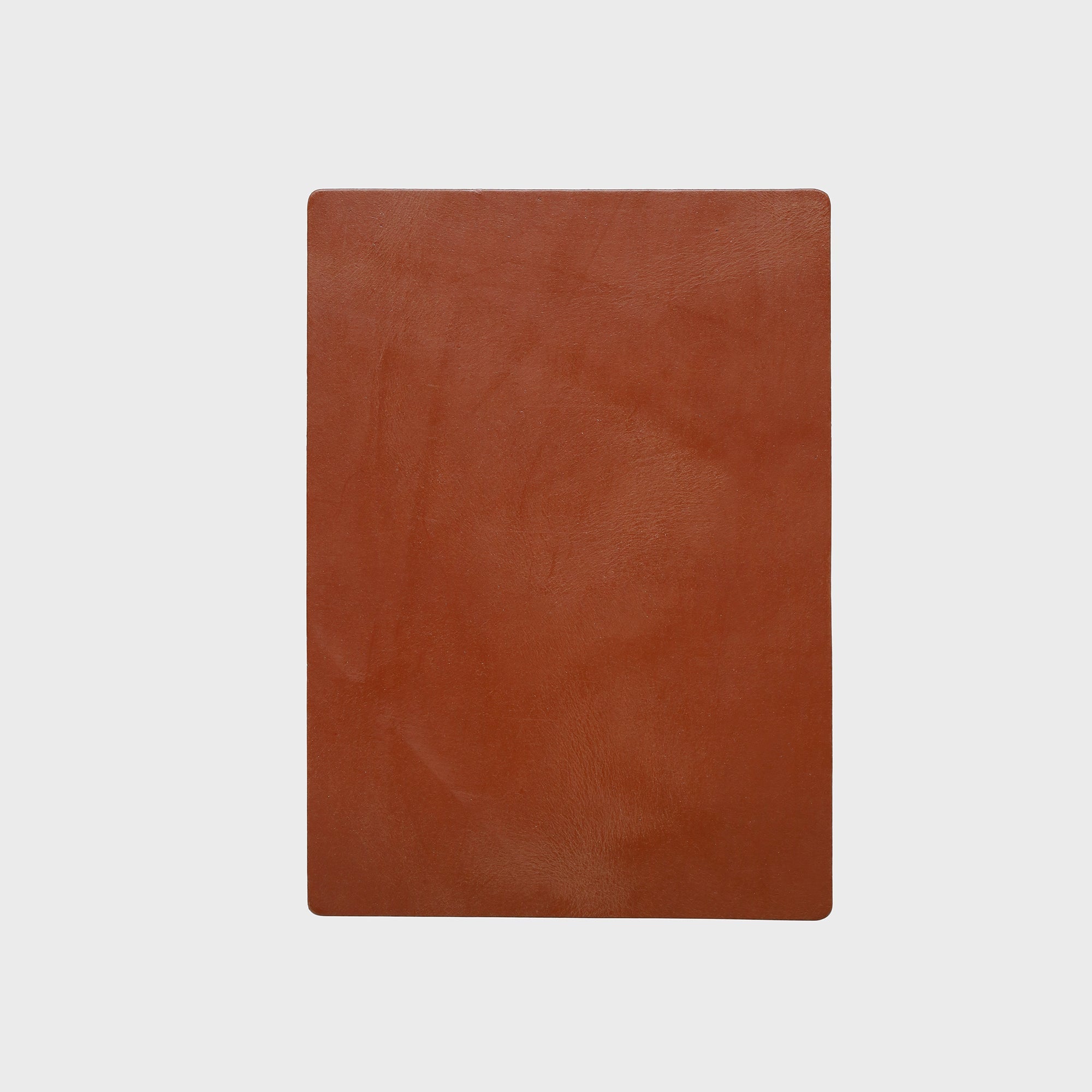 Recycled Leather Mini Mouse Mat - Tan