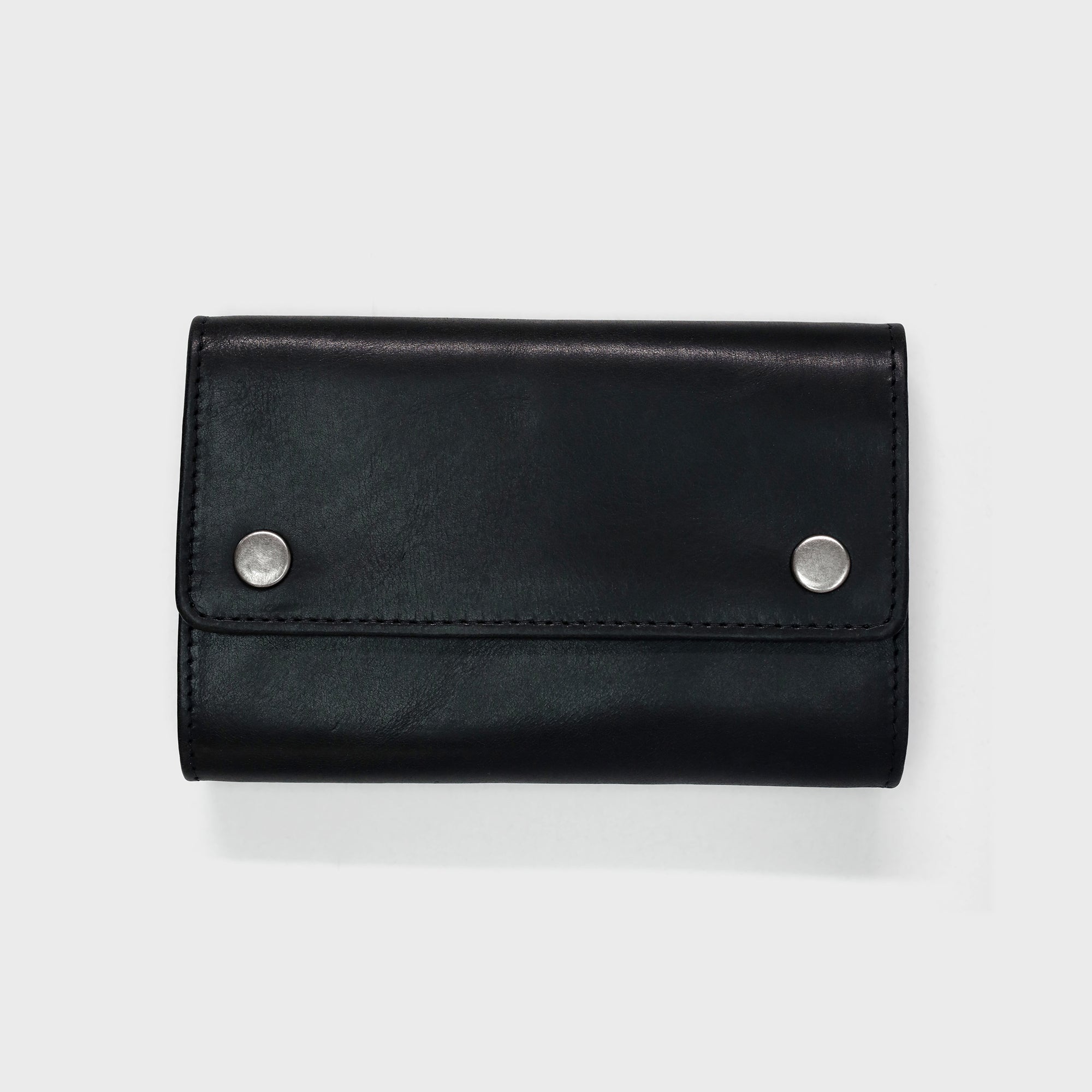 Leather Manicure Grooming Set - Black