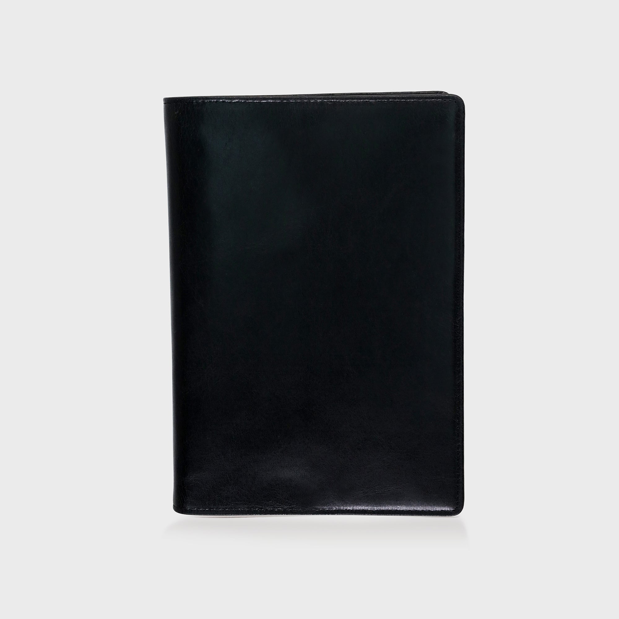 Leather Refillable Diary - Black