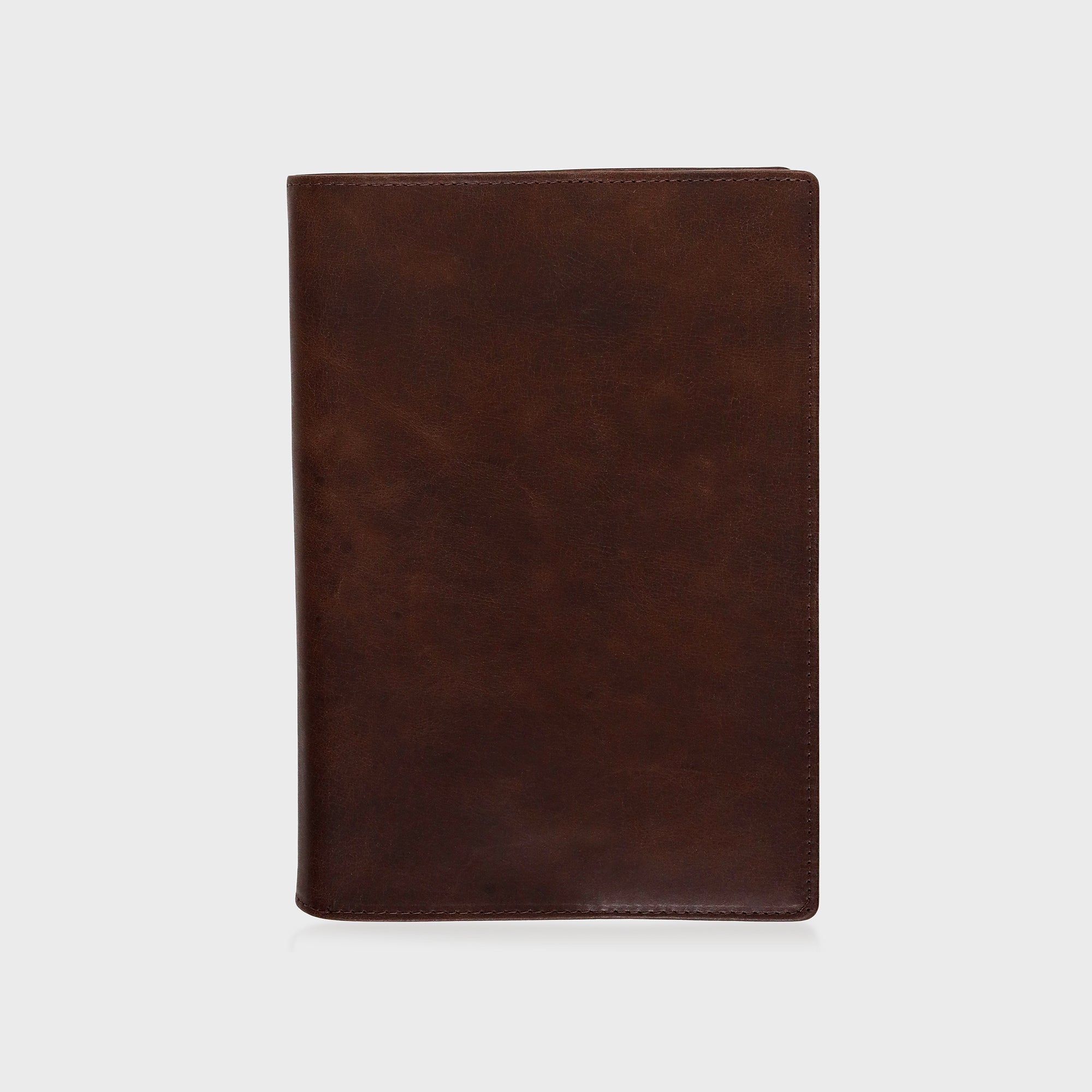 Leather Refillable Diary - Brown