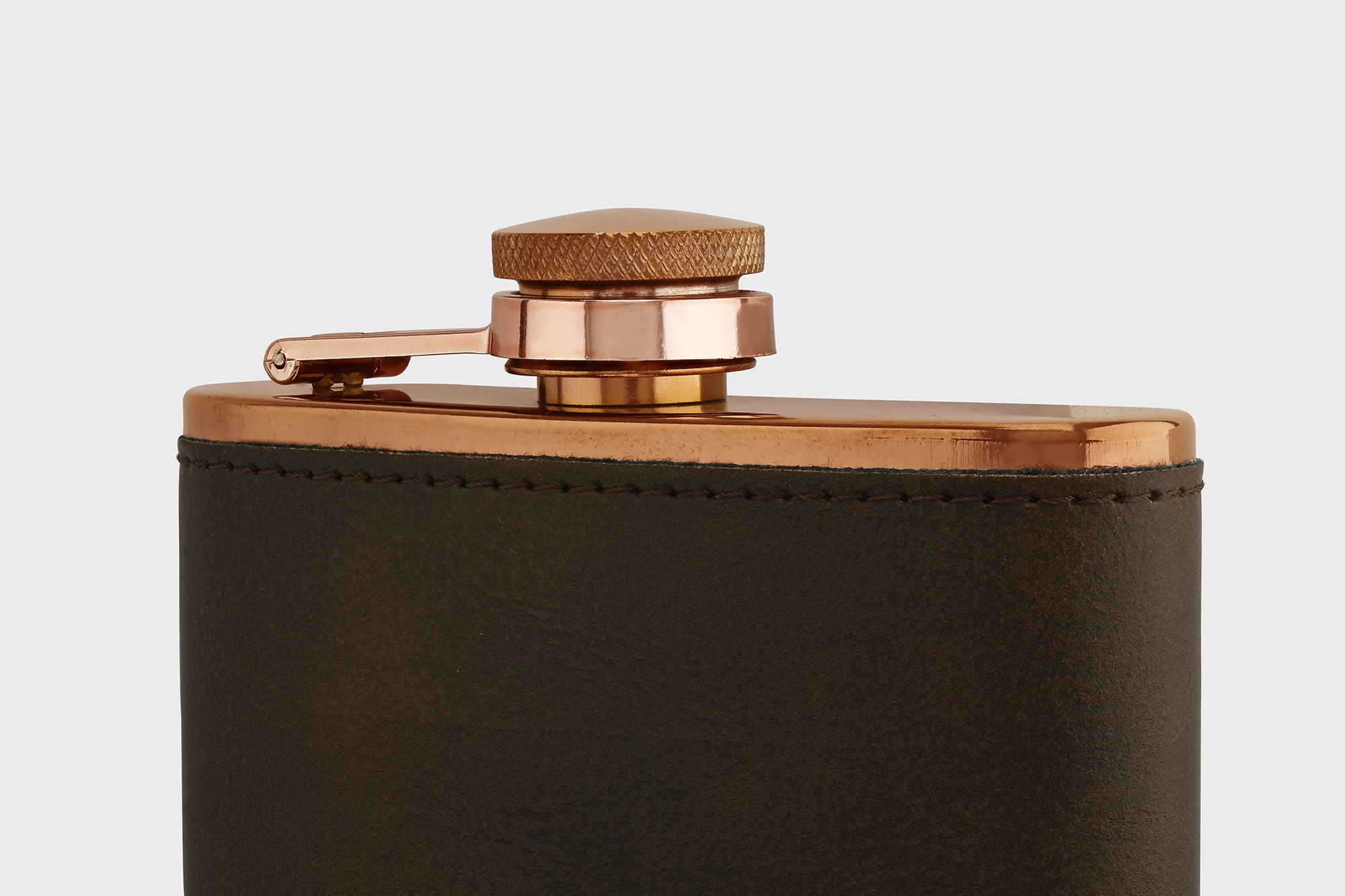 Copper Hip Flask Set with Funnel & Shot Cups