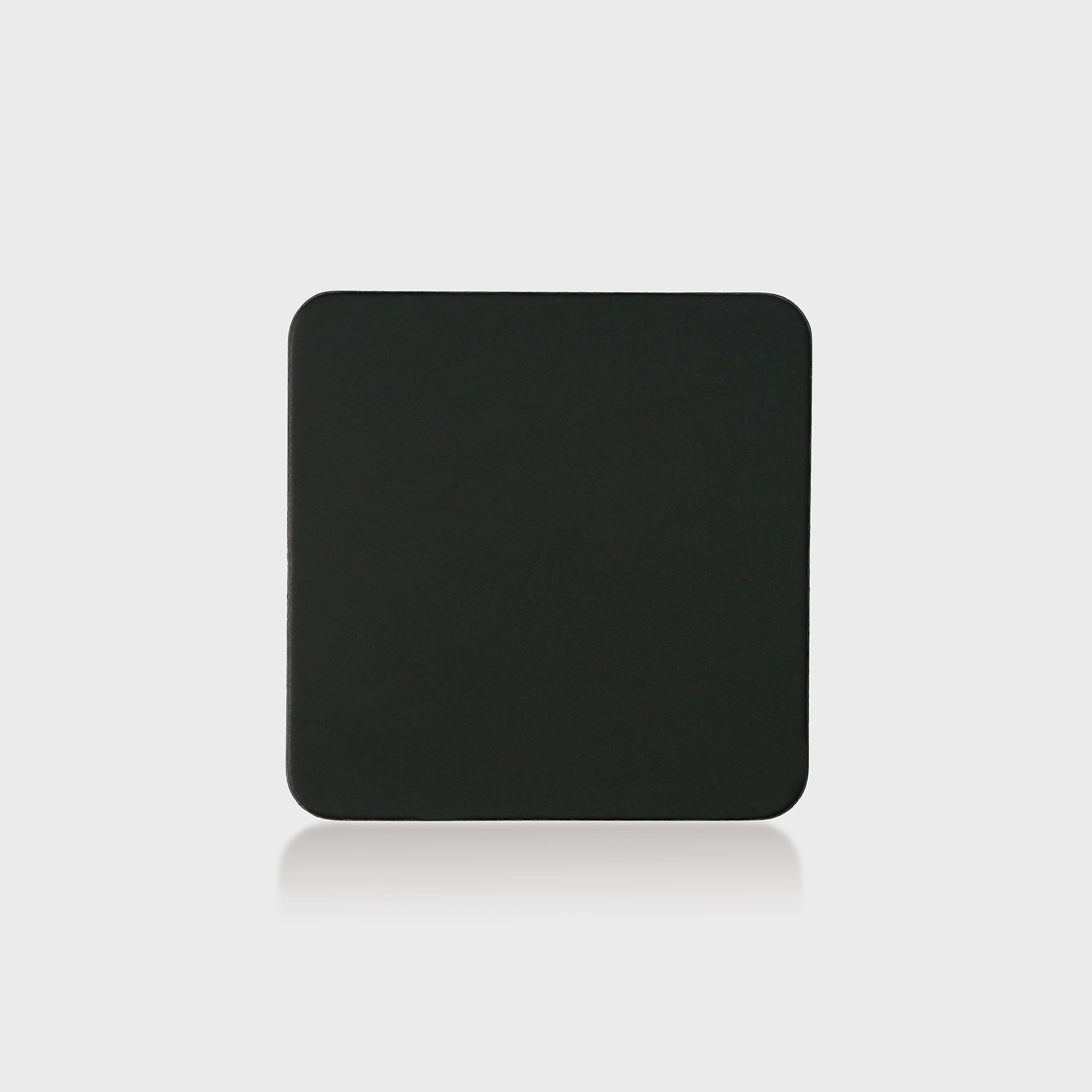 Leather Coasters - Green