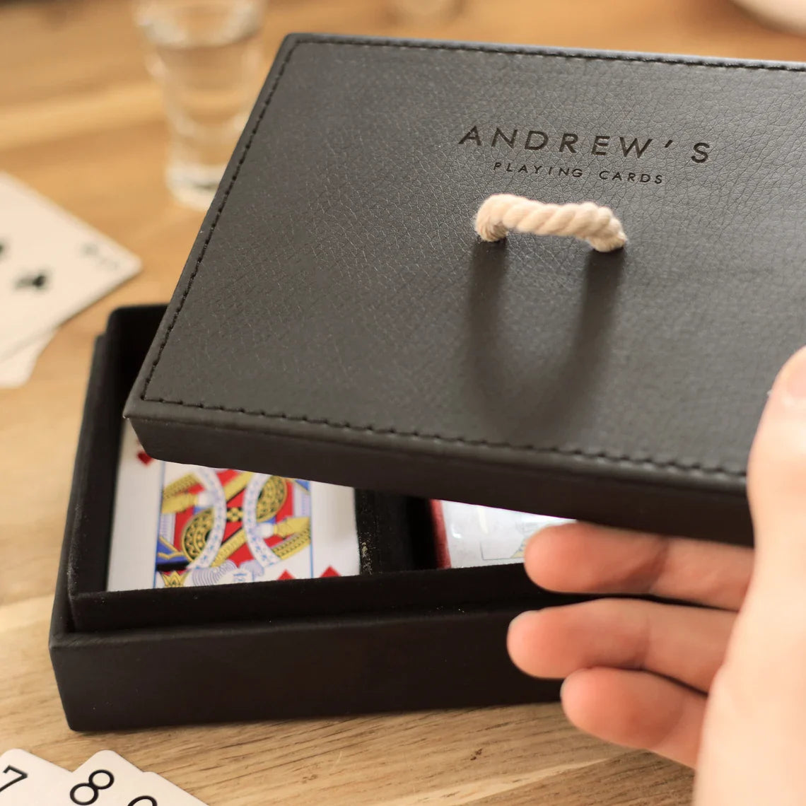 Playing Card Box with 2 Packs of Cards