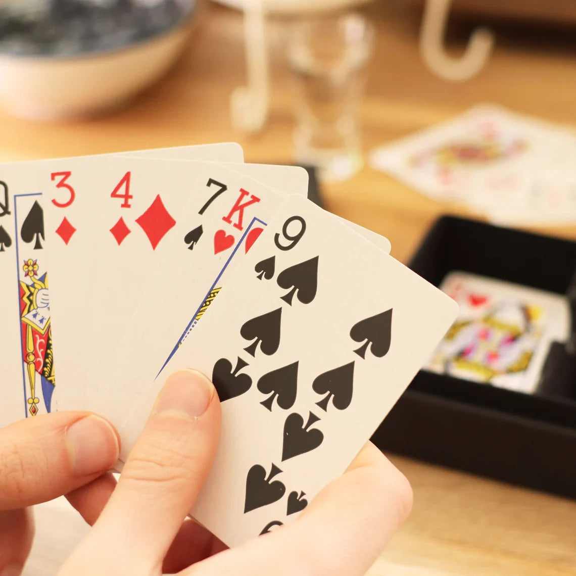 Playing Card Box with 2 Packs of Cards