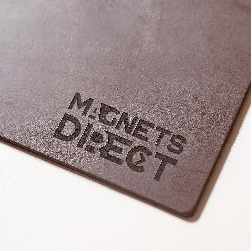 Recycled Leather Mini Mouse Mat - Oak