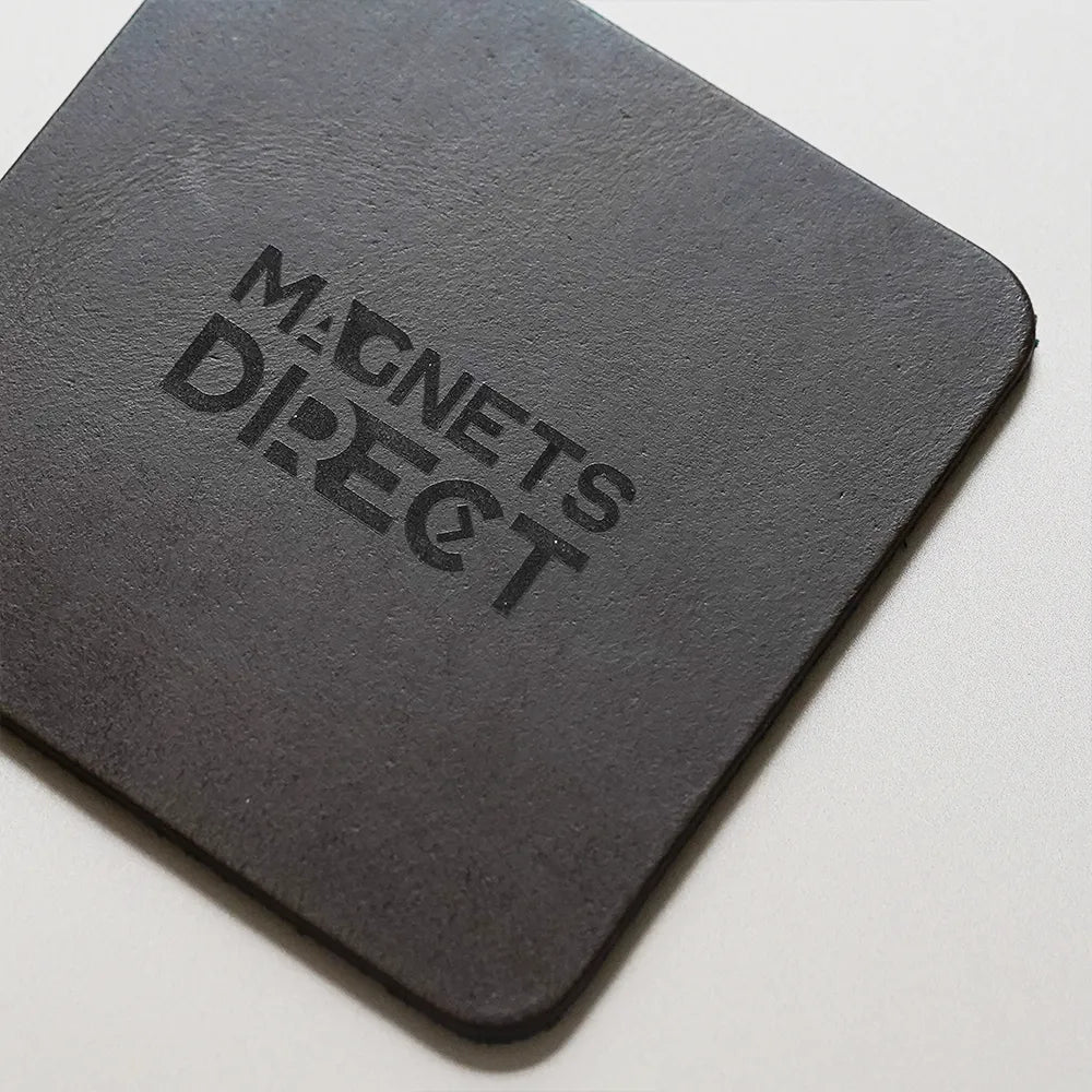 Leather Coasters - Oak Brown