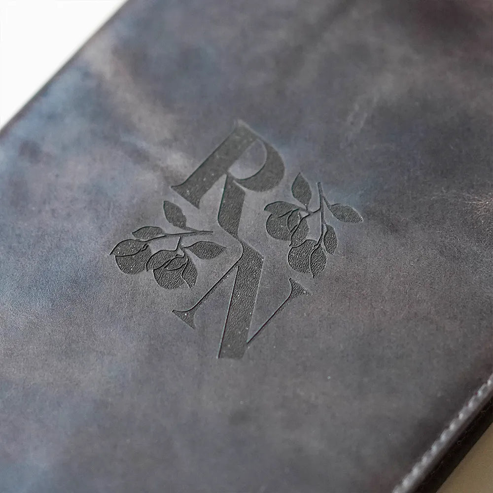 Leather Refillable Diary - Brown